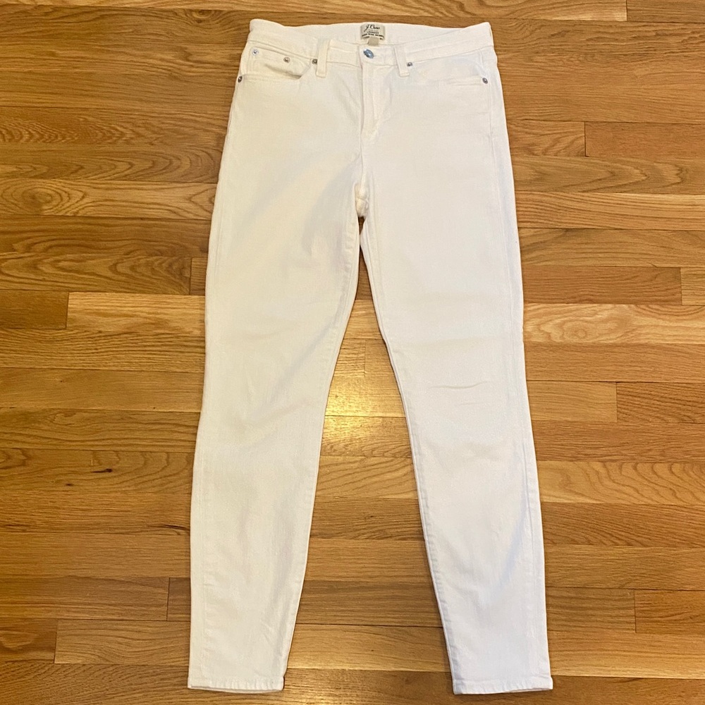J. Crew White Women's Skinny Jeans, Size 28